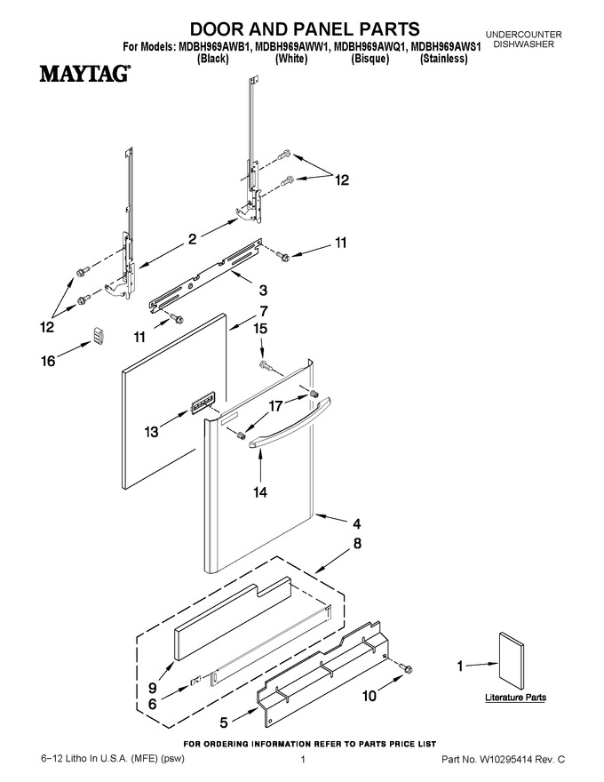 Diagram for MDBH969AWQ1