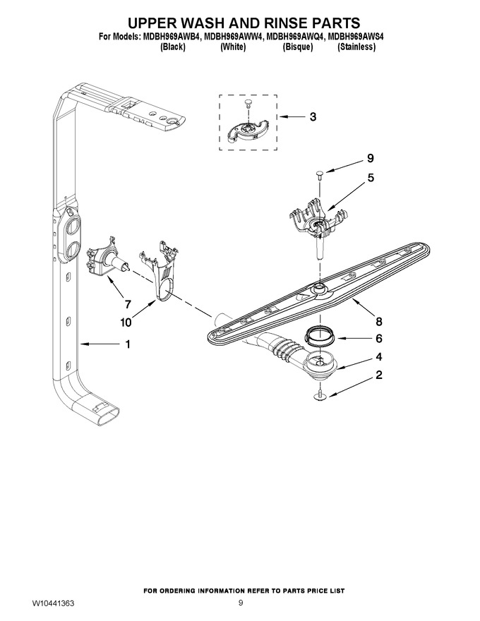 Diagram for MDBH969AWS4