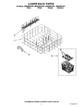 Diagram for 10 - Lower Rack Parts