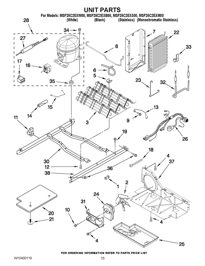 Diagram for MSF25C2EXS00