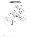 Diagram for 10 - Freezer Door Parts