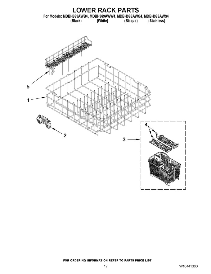 Diagram for MDBH969AWQ4