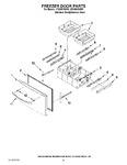 Diagram for 10 - Freezer Door Parts