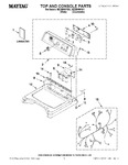 Diagram for 01 - Top And Console Parts