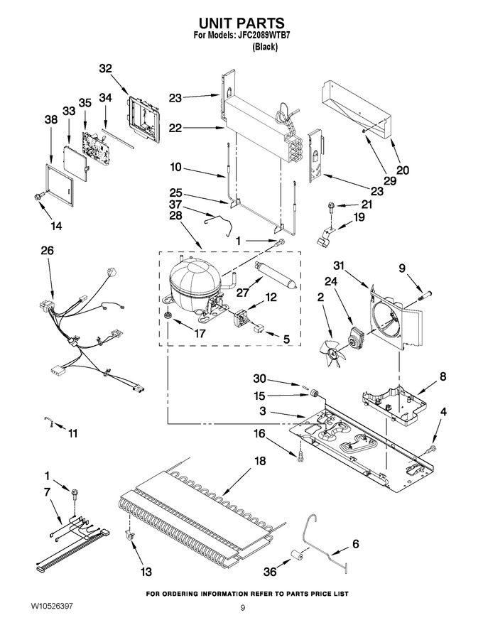 Diagram for JFC2089WTB7