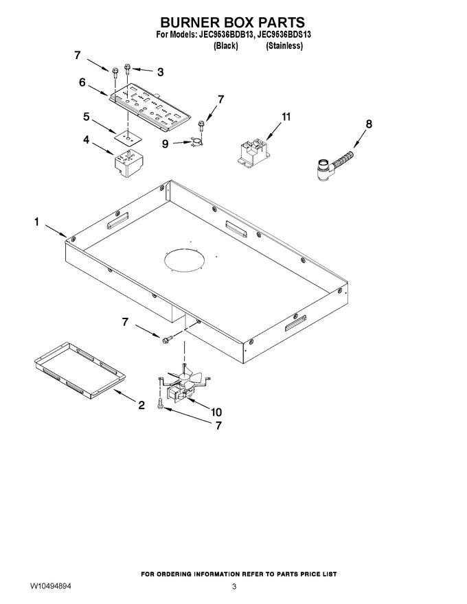 Diagram for JEC9536BDS13