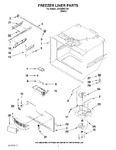 Diagram for 02 - Freezer Liner Parts