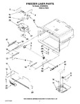 Diagram for 06 - Freezer Liner Parts