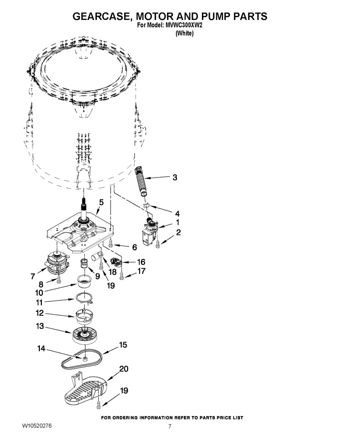 Diagram for MVWC300XW2