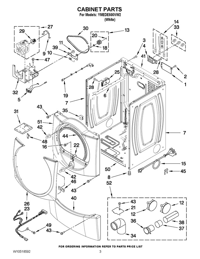 Diagram for YMEDE500VW2