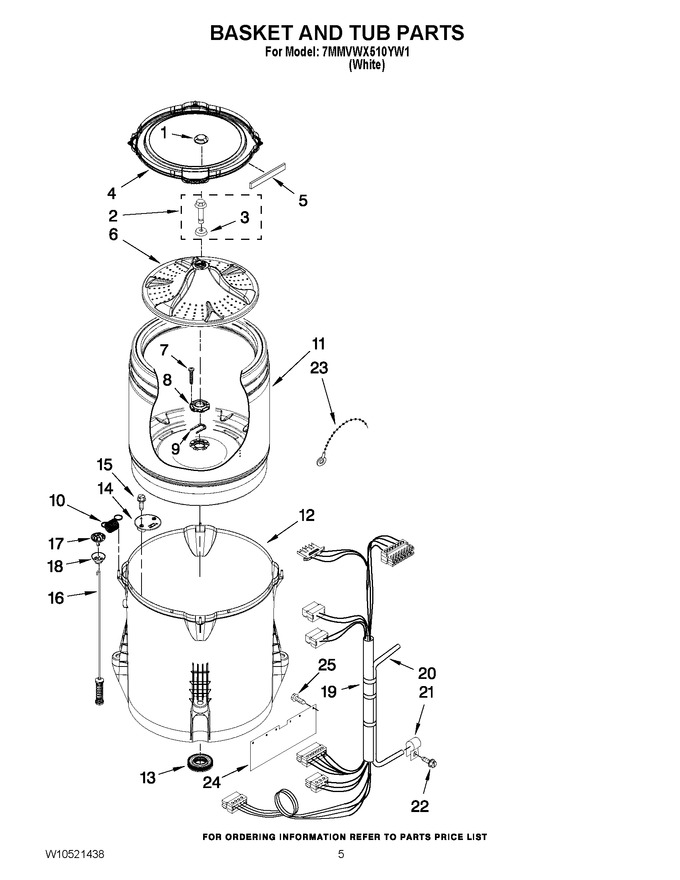 Diagram for 7MMVWX510YW1