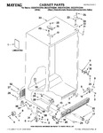 Diagram for 01 - Cabinet Parts