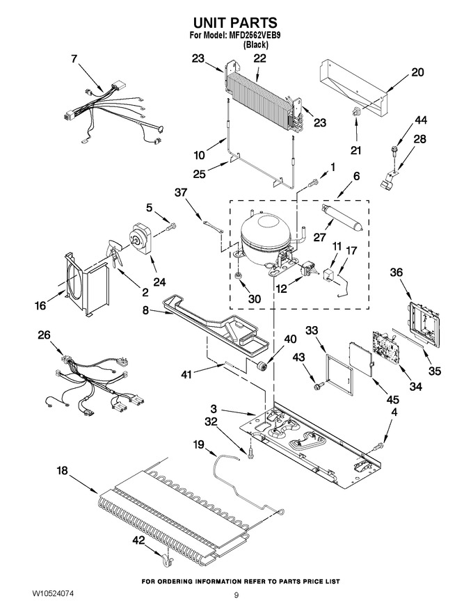 Diagram for MFD2562VEB9