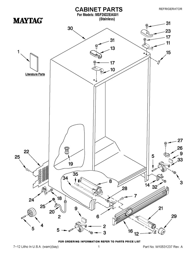 Diagram for MSF25D2EAS01