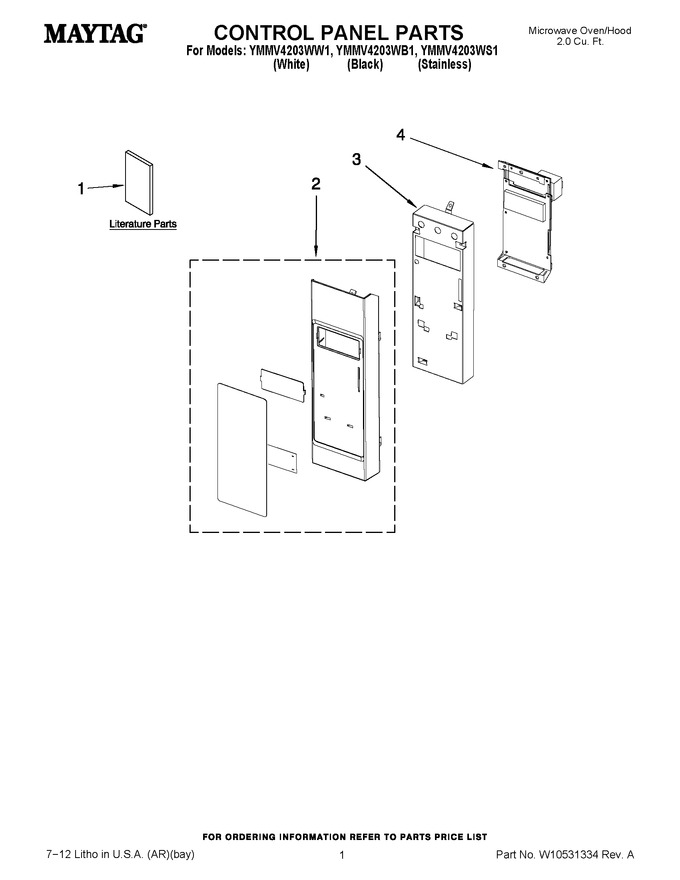 Diagram for YMMV4203WB1