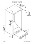 Diagram for 01 - Cabinet Parts