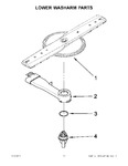 Diagram for 11 - Lower Washarm Parts