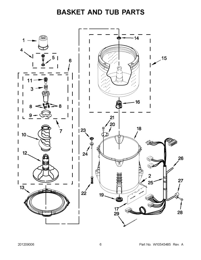 Diagram for 7MMVWC410AW0