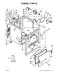 Diagram for 01 - Cabinet Parts