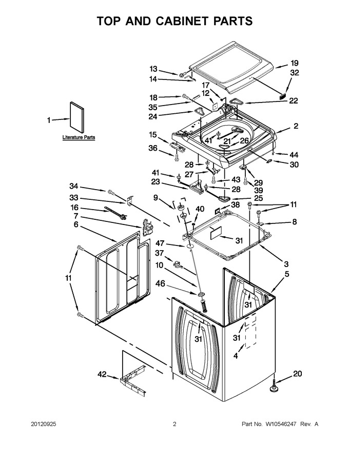 Diagram for 7MMVWB950AG0