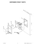 Diagram for 09 - Dispenser Front Parts