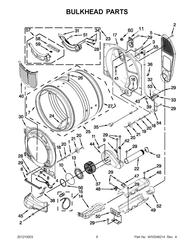 Diagram for MED7000AW0