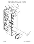 Diagram for 02 - Refrigerator Liner Parts