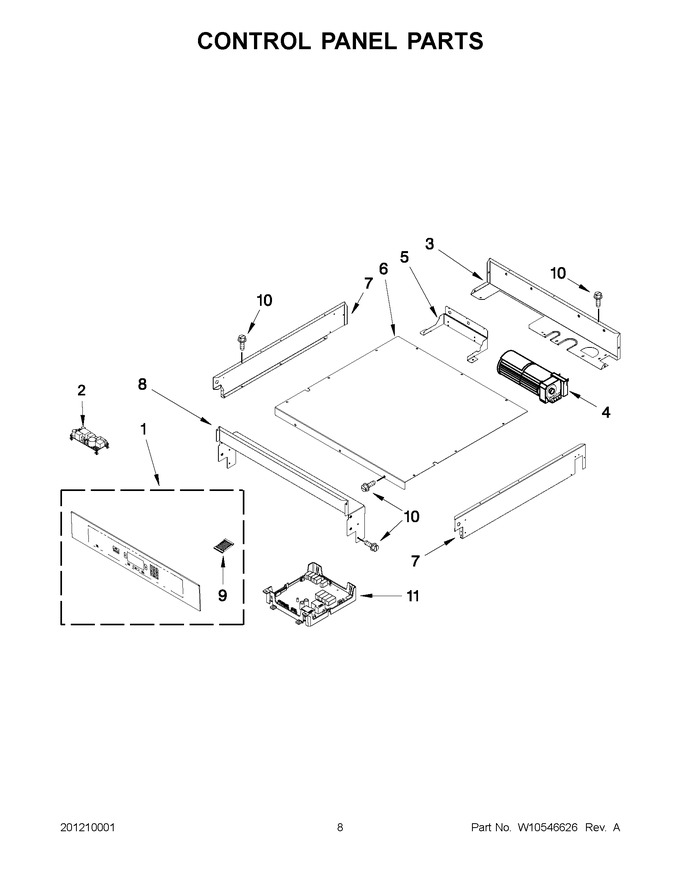 Diagram for JJW3430WP02