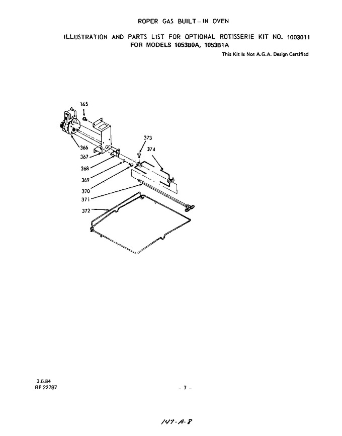 Diagram for 1053B1A