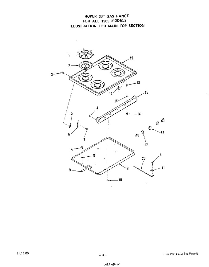 Diagram for 1305W2A