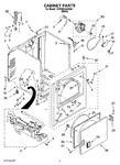 Diagram for 02 - Cabinet Parts