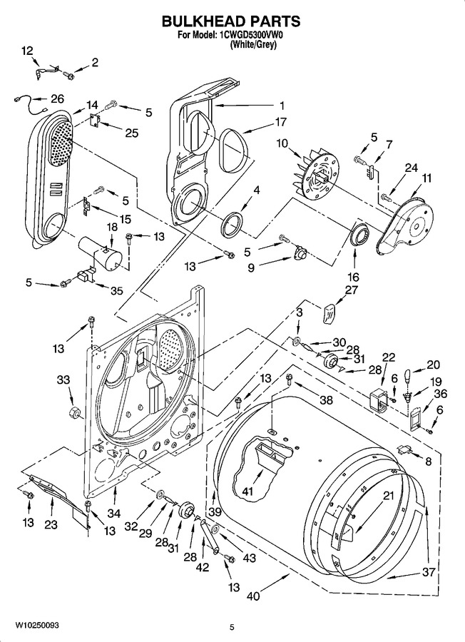 Diagram for 1CWGD5300VW0