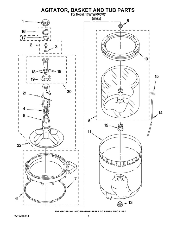 Diagram for 1CWTW5100VQ1