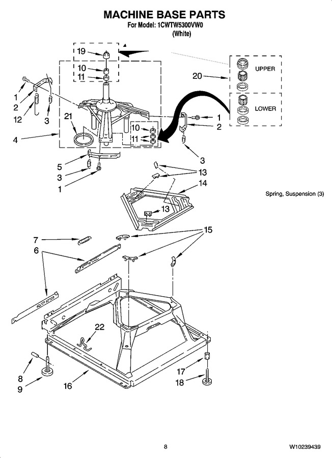 Diagram for 1CWTW5300VW0