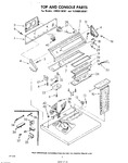 Diagram for 02 - Top And Console , Literature And Optional