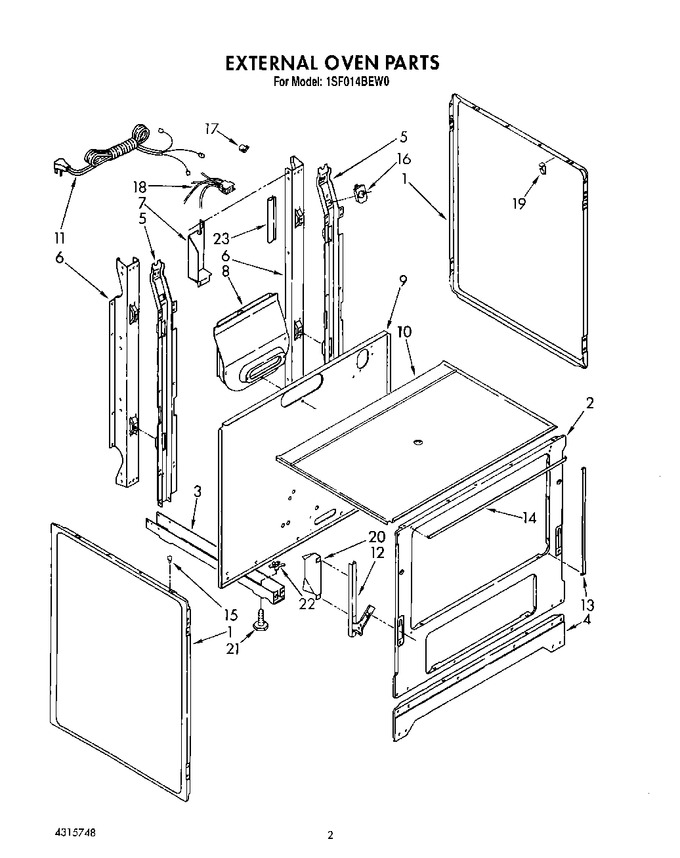 Diagram for 1SF014BEW0