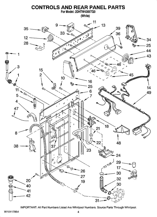 Diagram for 2DHTW4305TQ0