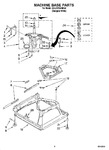 Diagram for 05 - Machine Base Parts