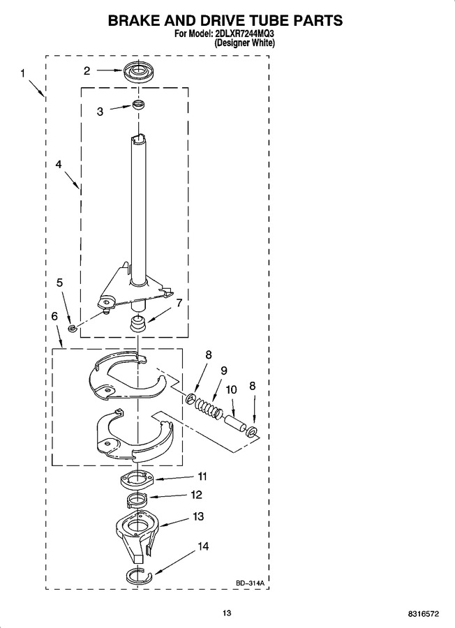 Diagram for 2DLXR7244MQ3