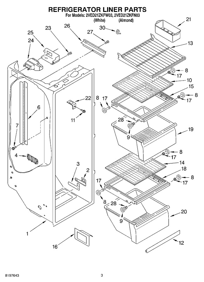 Diagram for 2VED21ZKFN03