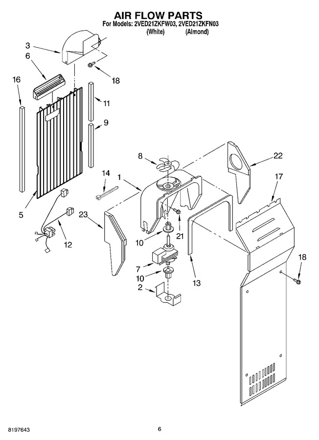 Diagram for 2VED21ZKFW03