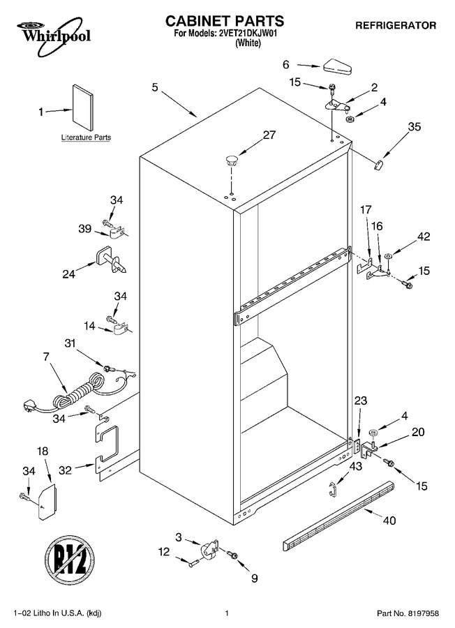 Diagram for 2VET21DKJW01