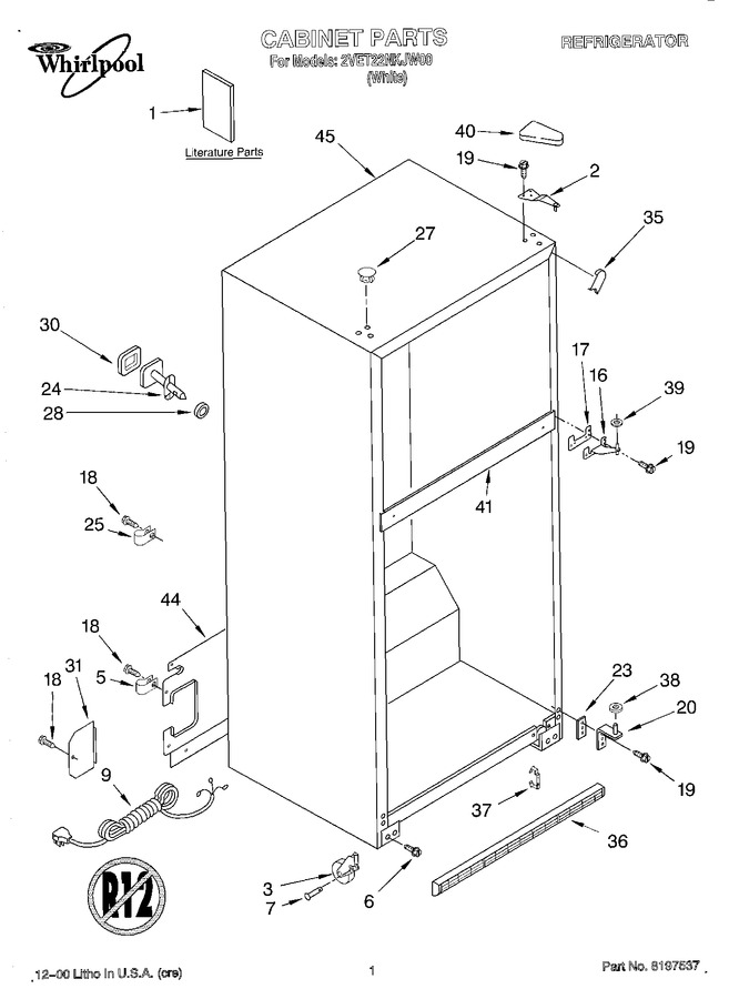 Diagram for 2VET22NKJW00