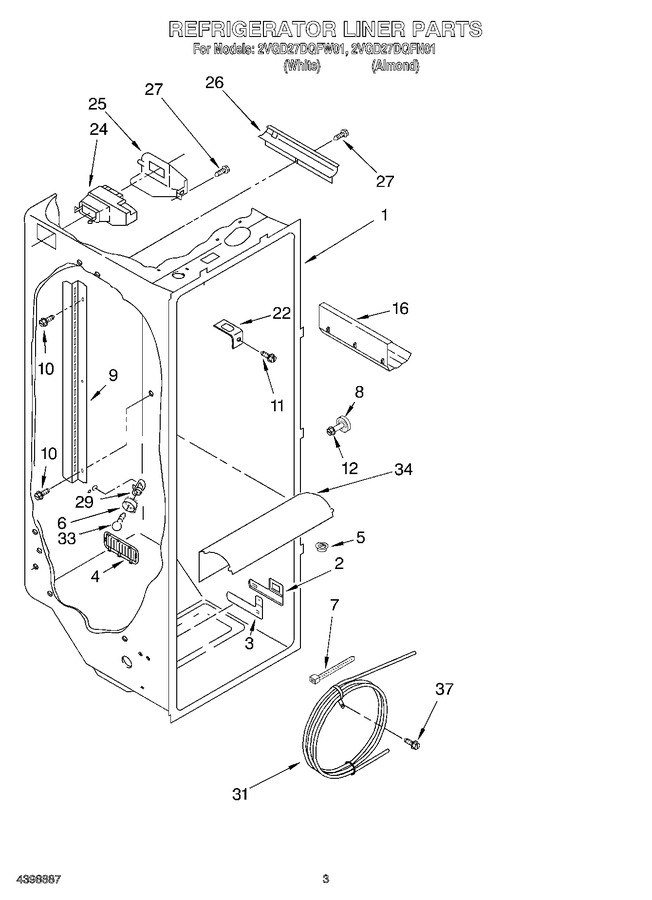 Diagram for 2VGD27DQFW01