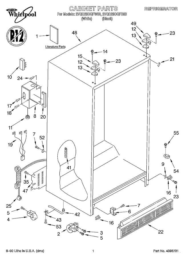 Diagram for 2VGD29DQFW00