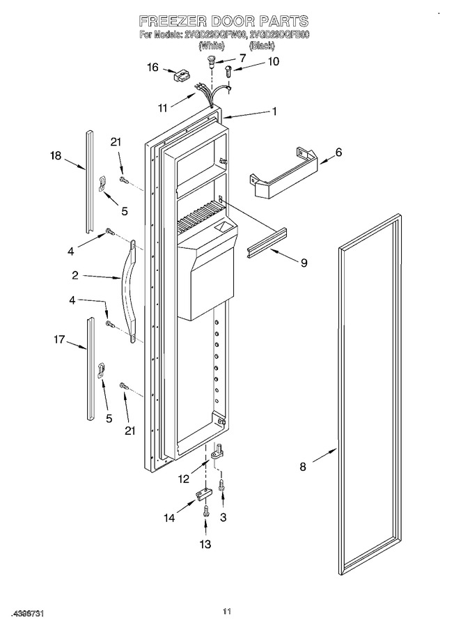 Diagram for 2VGD29DQFW00