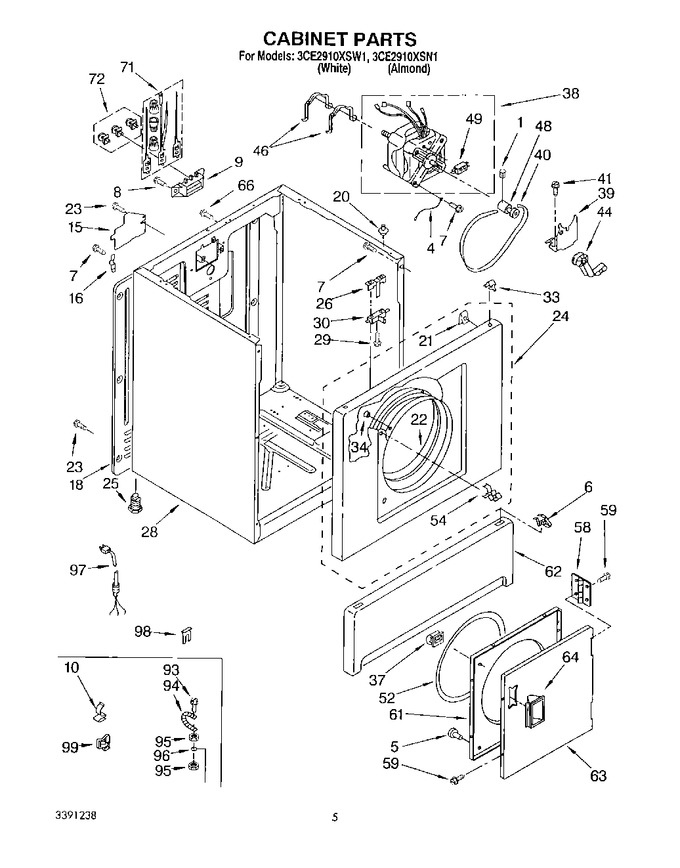 Diagram for 3CE2910XSN1