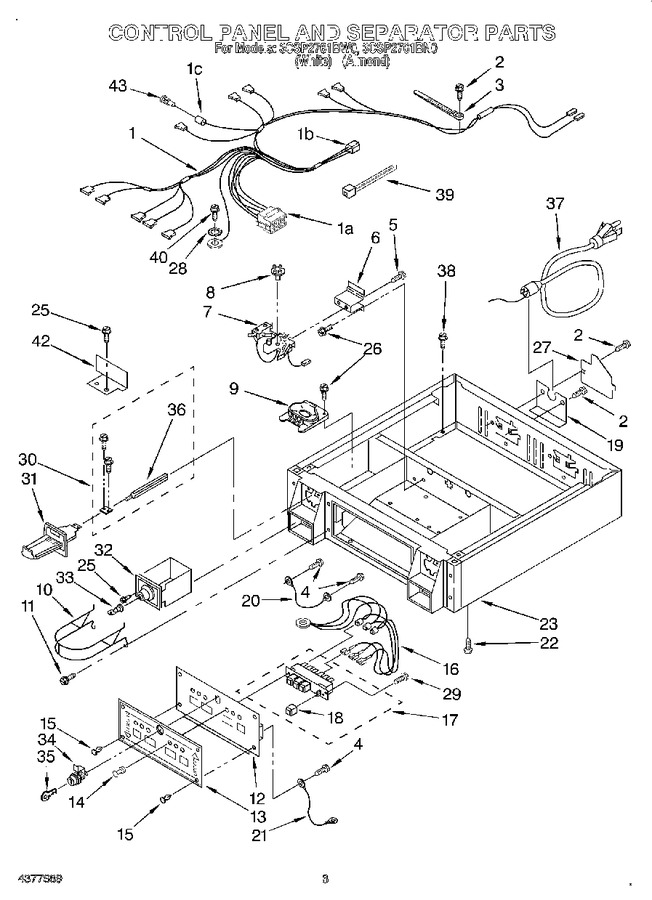 Diagram for 3CSP2761BW0