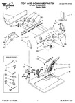 Diagram for 01 - Top And Console Parts