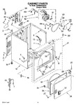 Diagram for 02 - Cabinet Parts